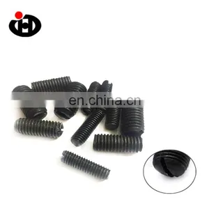 High Quality Carbon Steel Gr8.8 Flat Point Slotted Set Screw M10 thumbnail-2