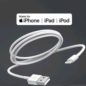 Genuine Original White Usb Data Cable Charging and Sync Fast Charger for IPhone Xr thumbnail-4