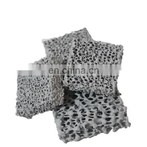 OEM Casting Silicon Carbide Foam Ceramic Filter Alumina Ceramic Foam Filter Plate thumbnail-3