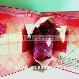 FDT Customizes Hard Cover Cheap Children 3D Pop-up Book Printing thumbnail-5