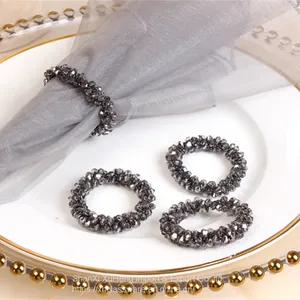 Cheap Wholesale Round Simple Napkin Cloth Holder For Home Decoration thumbnail-2