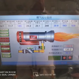 Industrial Gas Burner for Asphalt Plant Real-Time Fuel Consumption Display thumbnail-1