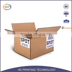 Custom Logo Folding Kraft Paper Corrugated Packaging Mailing Cardboard Shipping Box Quality Choice thumbnail-1