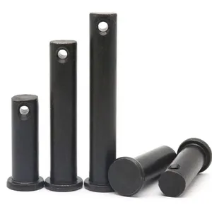 High Strength Flat Head Pin Shaft With Hole Cylindrical Head Solid Positioning Pin Shaft Special Shaped Pin Shaft Bolt thumbnail-3