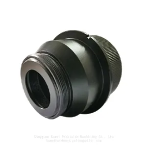 Custom Machining Aluminum CNC Turned Tubes For Lighting Parts and Accessories thumbnail-3
