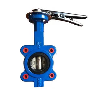PN16 DN200 GGG50 Cast Iron Flange Butterfly Valve Manual Gear Turbine Electric Operation Butterfly Valve thumbnail-3