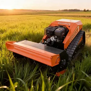Radio Controlled Lawn Mowerlown Mower Petrol Crawler Remote Control Lawn Mower Multi-functional Vigorun Lawn Mower thumbnail-1