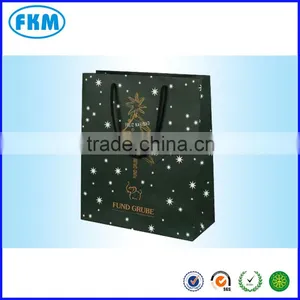 Custom Logo on Black Paper Bag thumbnail-2
