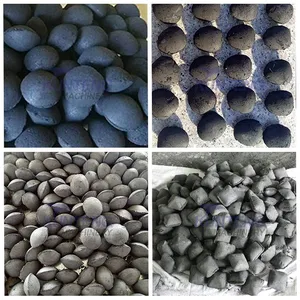Hydraulic Carbon Black Magnesium Oxide Clay Aluminum Ash Graphite Ball Pressing Machine EPC thumbnail-5