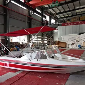 Ate Factory Customizable 4.68m Small Sightseeing Leisure Speed Boat thumbnail-1