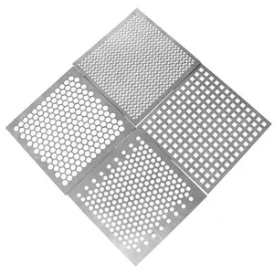 Low-priced Stainless Steel Perforated Sheets With Round Holes; Custom Perforated Sheets and Perforated Steel Mesh Are Available. thumbnail-5