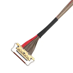 I-PEX 20633-220T-01S Micro Coaxial Cable Assembly 20-Pin LVDS EDP 0.4 Pitch thumbnail-2