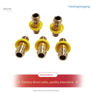 Tianlong Xiangying Tlong Hardware and Electrical Connector Tl-hnr14pl Copper Water Nozzle, Sufficient Stock, Inverted Insert Pipe Connector thumbnail-1
