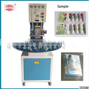 Single Head Round Table Three Work Station High Frequency Machine thumbnail-3