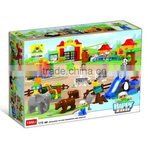 Plastic Building Blocks;kids 3d Building Blocks;children's Building Blocks thumbnail-2