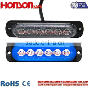 Surface Mounted Led Grille Warning Lights/6leds Strobe Lightheads for Truck HF-160 Quality Choice thumbnail-1