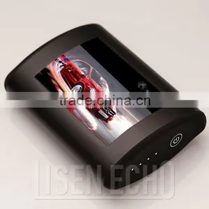 Promotion Gift Travel Emergency Mobile Phone Charger Shockproof 6600mAh HD Advertising Power Bank thumbnail-1