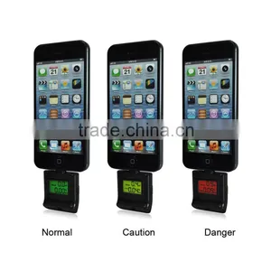 IPEGA for IPhone / IPad Backlight Screen Breath Breathalyzer Alcohol Tester Wholesale Quality Choice thumbnail-4
