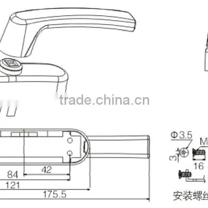 Window Handle JW9002D thumbnail-2