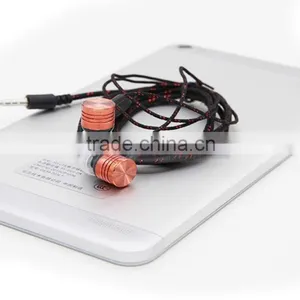 3.5MM Weave Braided Fabric Cord Earphone With MIC for IPhone 6 Plus S Galaxy S7 Edege S6 Note 5 S5 HTC Smart Phone thumbnail-6