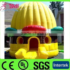 Most Popular Cheap Inflatable Castle / Inflatable Hanburger Bouncer / Kids Jumping Castle thumbnail-1