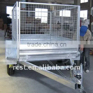 Hot Dipped Galvanized Tandem Utility Trailer thumbnail-1