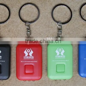 Small Torches Lights Emergency Plastic Keychain Mini Solar Led Flashlights With Customer Logo thumbnail-1