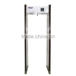 Less Than 3 % False Alarm Rate Walk Through Security Gates With Sngle-line of LCD Display thumbnail-1