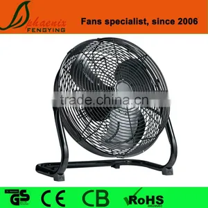 Floor Installation Big Size and Air Flow Air Cooling Chromed High Velocity Fan thumbnail-2