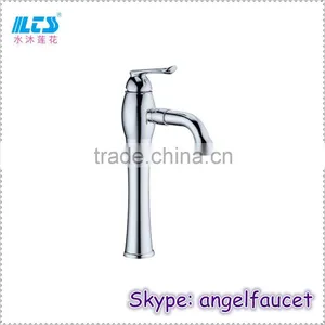 Contemporary Deck Mounted Bathroom Faucet Basin Mixer Taps Sanitary Ware thumbnail-1