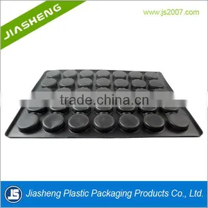 Black ESD Plastic Blister Packaging Divided Tray for Electronic Component thumbnail-4