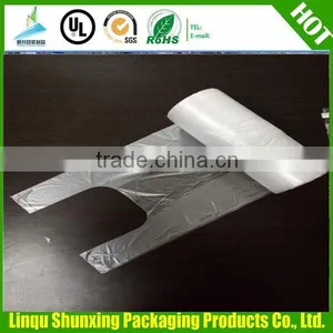 HDPE T-shirt Bags on Roll / Stripe Bag Manufacturing thumbnail-5