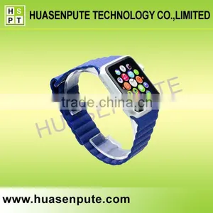 42MM Genuine Leather Watch Band For Apple Watch Phone 42MM Series thumbnail-3