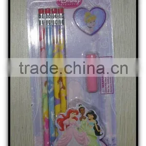 2015 Stationery Set 7pcs Cartoon Set Pencil Eraser Set thumbnail-1