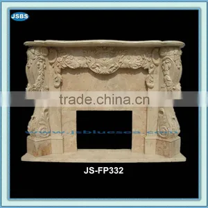 Classic Insert Marble Cheap Fireplace Mantel thumbnail-1