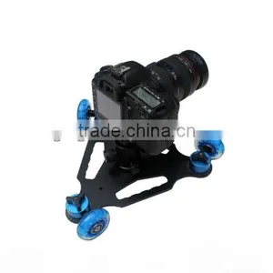Dolly Kit Skater 3 Wheel Dolly Kit Skater 3/8" Thread for Video DSLR Camera thumbnail-2
