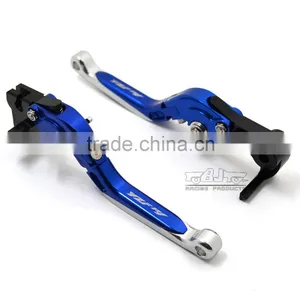 LS-001-R115 Aftermarket Foldable Extendable CNC Aluminum Motorbike Brakes Clutch Levers For Yamaha R1 thumbnail-5