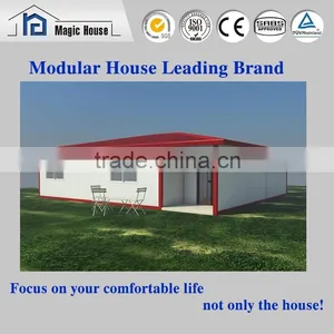 Ready Made Low Csot Cheap EPS Sandwich Panel Single Story Prefabricated House Supplier's Choice thumbnail-1