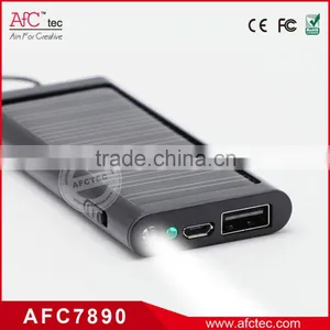 Ultra Slim 1200mAh Solar Cell Phone Battery Charger Portable thumbnail-5