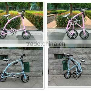 Mini Foldable Electric Bicycle thumbnail-1