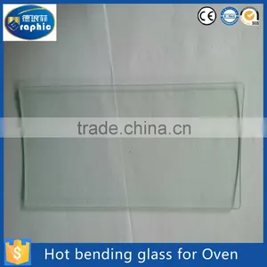 Fully Tempered and Polished Edge Curve Bent Glass Panel for Refrigerators Supplier's Choice thumbnail-2