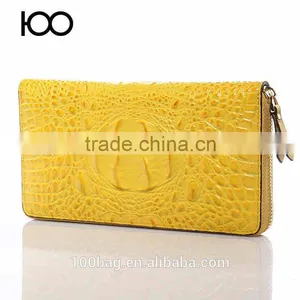 Unisex Men or Women Alligator Clutch 2016 Fashion Leather Wallet in Guangzhou Quality Choice thumbnail-5