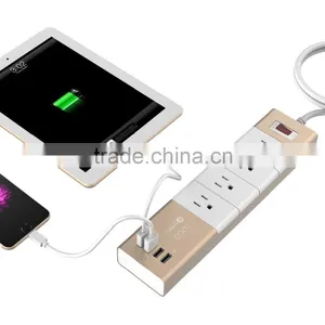 Universal Wall Commercial Outlet Socket,outlet Wall Socket,AC Home Power Wall Socket With Smart Phone Charger thumbnail-1