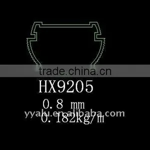 Aluminium Profile- Light Parts for Led Tube-HX9205 thumbnail-1