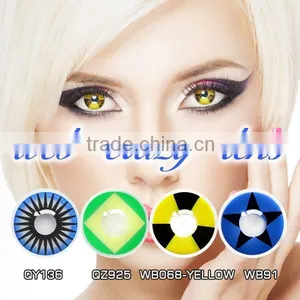 HOT 1 Year Korean Naruto Cosplay Sharingan Contact Lens Wholesale Halloween Crazy Color Contact Lenses thumbnail-1