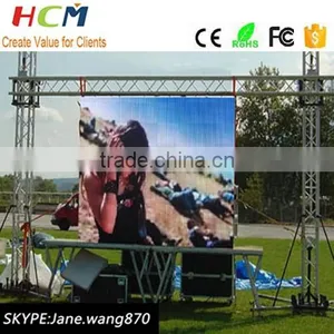 Full Color P6 SMD Indoor Led Stage hd Big Led Screen/led Video Panel Display thumbnail-6