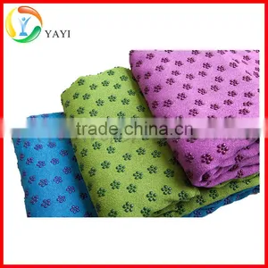 Yoga Pilates Exercise Microfiber Non Skid Yoga Mat Towel thumbnail-4