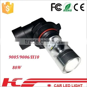 Hot Selling!! 80w 9005/9006/H10 Auto Headlight Led Car Headlight Car Fog Lamp Car Turn Light thumbnail-3