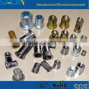 Steel Flat Head Countersunk Rivet Nut Plating Colour Zinc thumbnail-1