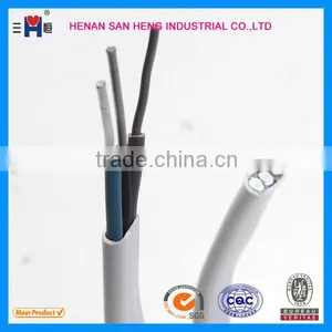 Aluminum Conductor 3 Core Electric Power Cable/flat Cable 2 X 2.5mm+1 thumbnail-3